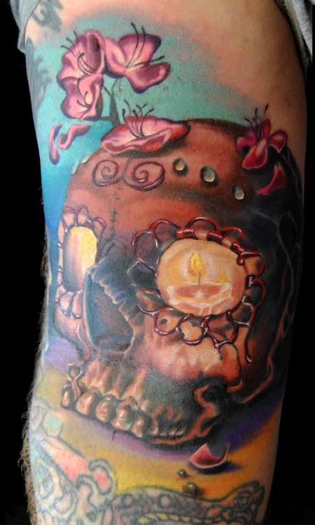 Megan Jean Morris - Day of the Dead Skull